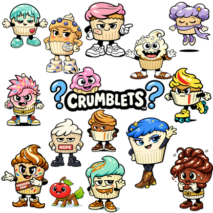 Crumblets™  Original FLUFFEE 8 Inch Soft Plush (PREORDER)