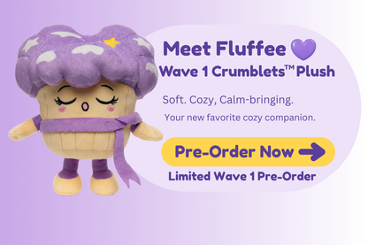 Crumblets™  Original FLUFFEE 8 Inch Soft Plush (PREORDER)