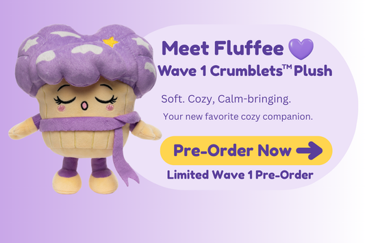 Crumblets™  Original FLUFFEE 8 Inch Soft Plush (PREORDER)